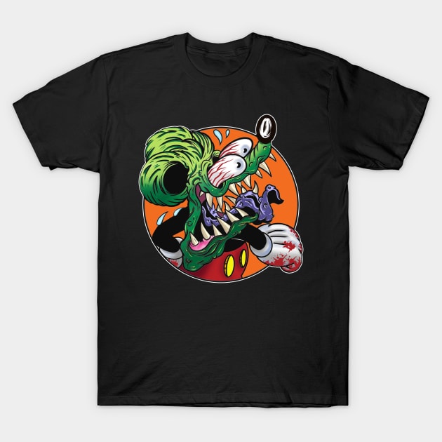 RAY BIGNESS MOUSE FINK T-Shirt by Ray Bigness